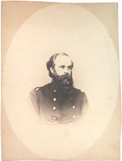 Salt print of Col. George Sears Greene, 1860 by American Photographer